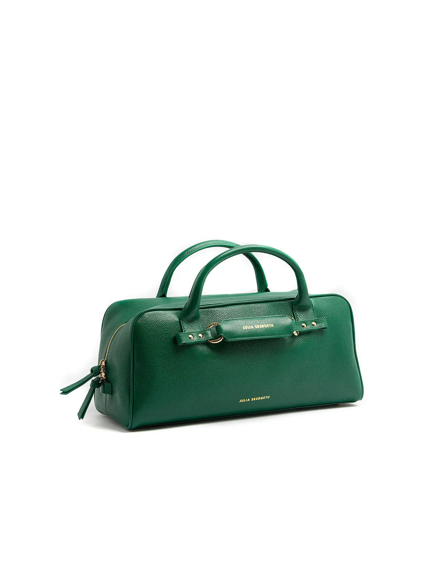 JULIA SKERGETH | Ledertasche - Henkeltasche DOCTORS BAG Medium | grün